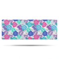thumbnail image 1 of Pioneer Flower Floral Print Pattern Bathroom Rugs Mat, Non Slip Microfiber Bathroom Rug with Rubber Backing, Soft Mats for Bathroom Floor Tub Shower, 17"x47", 1 of 4