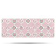 thumbnail image 1 of Pioneer Flower Floral Print Pattern Bathroom Rugs Mat, Non Slip Microfiber Bathroom Rug with Rubber Backing, Soft Mats for Bathroom Floor Tub Shower, 17"x47", 1 of 5