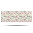 thumbnail image 1 of Pioneer Flower Floral Print Pattern Bathroom Rugs Mat, Non Slip Microfiber Bathroom Rug with Rubber Backing, Soft Mats for Bathroom Floor Tub Shower, 17"x47", 1 of 5