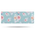 thumbnail image 1 of Pioneer Flower Floral Print Pattern Bathroom Rugs Mat, Non Slip Microfiber Bathroom Rug with Rubber Backing, Soft Mats for Bathroom Floor Tub Shower, 17"x47", 1 of 5