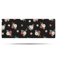 thumbnail image 1 of Pioneer Flower Floral Print Pattern Bathroom Rugs Mat, Non Slip Microfiber Bathroom Rug with Rubber Backing, Soft Mats for Bathroom Floor Tub Shower, 17"x47", 1 of 5