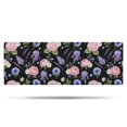 thumbnail image 1 of Pioneer Flower Floral Print Pattern Bathroom Rugs Mat, Non Slip Microfiber Bathroom Rug with Rubber Backing, Soft Mats for Bathroom Floor Tub Shower, 17"x47", 1 of 5