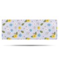 thumbnail image 1 of Pioneer Flower Floral Print Pattern Bathroom Rugs Mat, Non Slip Microfiber Bathroom Rug with Rubber Backing, Soft Mats for Bathroom Floor Tub Shower, 17"x47", 1 of 5
