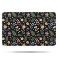 thumbnail image 1 of Pioneer Flower Floral Print Pattern Bathroom Rugs Mat, Non Slip Microfiber Bathroom Rug with Rubber Backing, Soft Mats for Bathroom Floor Tub Shower, 20"x32", 1 of 5