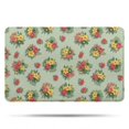 thumbnail image 1 of Pioneer Flower Floral Print Pattern Bathroom Rugs Mat, Non Slip Microfiber Bathroom Rug with Rubber Backing, Soft Mats for Bathroom Floor Tub Shower, 20"x32", 1 of 5