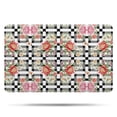 thumbnail image 1 of Pioneer Flower Floral Print Pattern Bathroom Rugs Mat, Non Slip Microfiber Bathroom Rug with Rubber Backing, Soft Mats for Bathroom Floor Tub Shower, 20"x32", 1 of 5