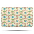 thumbnail image 1 of Pioneer Flower Floral Print Pattern Bathroom Rugs Mat, Non Slip Microfiber Bathroom Rug with Rubber Backing, Soft Mats for Bathroom Floor Tub Shower, 20"x32", 1 of 5