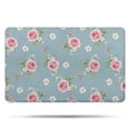 thumbnail image 1 of Pioneer Flower Floral Print Pattern Bathroom Rugs Mat, Non Slip Microfiber Bathroom Rug with Rubber Backing, Soft Mats for Bathroom Floor Tub Shower, 20"x32", 1 of 5