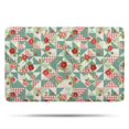 thumbnail image 1 of Pioneer Flower Floral Print Pattern Bathroom Rugs Mat, Non Slip Microfiber Bathroom Rug with Rubber Backing, Soft Mats for Bathroom Floor Tub Shower, 20"x32", 1 of 5