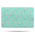 thumbnail image 1 of Pioneer Flower Floral Print Pattern Bathroom Rugs Mat, Non Slip Microfiber Bathroom Rug with Rubber Backing, Soft Mats for Bathroom Floor Tub Shower, 20"x32", 1 of 5