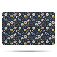 thumbnail image 1 of Pioneer Flower Floral Print Pattern Bathroom Rugs Mat, Non Slip Microfiber Bathroom Rug with Rubber Backing, Soft Mats for Bathroom Floor Tub Shower, 20"x32", 1 of 5