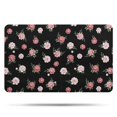 thumbnail image 1 of Pioneer Flower Floral Print Pattern Bathroom Rugs Mat, Non Slip Microfiber Bathroom Rug with Rubber Backing, Soft Mats for Bathroom Floor Tub Shower, 20"x32", 1 of 5