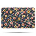 thumbnail image 1 of Pioneer Flower Floral Print Pattern Bathroom Rugs Mat, Non Slip Microfiber Bathroom Rug with Rubber Backing, Soft Mats for Bathroom Floor Tub Shower, 20"x32", 1 of 5