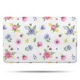 thumbnail image 1 of Pioneer Flower Floral Print Pattern Bathroom Rugs Mat, Non Slip Microfiber Bathroom Rug with Rubber Backing, Soft Mats for Bathroom Floor Tub Shower, 20"x32", 1 of 5