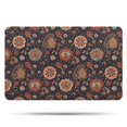 thumbnail image 1 of Pioneer Flower Floral Print Pattern Bathroom Rugs Mat, Non Slip Microfiber Bathroom Rug with Rubber Backing, Soft Mats for Bathroom Floor Tub Shower, 20"x32", 1 of 5