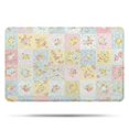 thumbnail image 1 of Pioneer Flower Floral Print Pattern Bathroom Rugs Mat, Non Slip Microfiber Bathroom Rug with Rubber Backing, Soft Mats for Bathroom Floor Tub Shower, 20"x32", 1 of 5