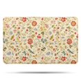 thumbnail image 1 of Pioneer Flower Floral Print Pattern Bathroom Rugs Mat, Non Slip Microfiber Bathroom Rug with Rubber Backing, Soft Mats for Bathroom Floor Tub Shower, 20"x32", 1 of 5