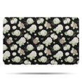 thumbnail image 1 of Pioneer Flower Floral Print Pattern Bathroom Rugs Mat, Non Slip Microfiber Bathroom Rug with Rubber Backing, Soft Mats for Bathroom Floor Tub Shower, 20"x32", 1 of 5