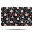 thumbnail image 1 of Pioneer Flower Floral Print Pattern Bathroom Rugs Mat, Non Slip Microfiber Bathroom Rug with Rubber Backing, Soft Mats for Bathroom Floor Tub Shower, 20"x32", 1 of 5