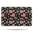 thumbnail image 1 of Pioneer Flower Floral Print Pattern Bathroom Rugs Mat, Non Slip Microfiber Bathroom Rug with Rubber Backing, Soft Mats for Bathroom Floor Tub Shower, 20"x32", 1 of 5