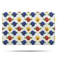 thumbnail image 1 of Pioneer Flower Floral Print Pattern Bathroom Rugs Mat, Non Slip Microfiber Bathroom Rug with Rubber Backing, Soft Mats for Bathroom Floor Tub Shower, 20"x32", 1 of 5