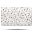 thumbnail image 1 of Pioneer Flower Floral Print Pattern Bathroom Rugs Mat, Non Slip Microfiber Bathroom Rug with Rubber Backing, Soft Mats for Bathroom Floor Tub Shower, 20"x32", 1 of 5