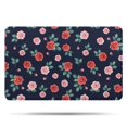 thumbnail image 1 of Pioneer Flower Floral Print Pattern Bathroom Rugs Mat, Non Slip Microfiber Bathroom Rug with Rubber Backing, Soft Mats for Bathroom Floor Tub Shower, 20"x32", 1 of 5