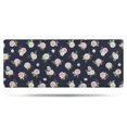 thumbnail image 1 of Pioneer Flower Floral Print Pattern Bathroom Rugs Mat, Non Slip Microfiber Bathroom Rug with Rubber Backing, Soft Mats for Bathroom Floor Tub Shower, 24"x60", 1 of 5