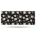 thumbnail image 1 of Pioneer Flower Floral Print Pattern Bathroom Rugs Mat, Non Slip Microfiber Bathroom Rug with Rubber Backing, Soft Mats for Bathroom Floor Tub Shower, 24"x60", 1 of 5