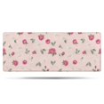 thumbnail image 1 of Pioneer Flower Floral Print Pattern Bathroom Rugs Mat, Non Slip Microfiber Bathroom Rug with Rubber Backing, Soft Mats for Bathroom Floor Tub Shower, 24"x60", 1 of 5