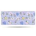thumbnail image 1 of Pioneer Flower Floral Print Pattern Bathroom Rugs Mat, Non Slip Microfiber Bathroom Rug with Rubber Backing, Soft Mats for Bathroom Floor Tub Shower, 24"x60", 1 of 5