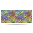 thumbnail image 1 of Pioneer Flower Floral Print Pattern Bathroom Rugs Mat, Non Slip Microfiber Bathroom Rug with Rubber Backing, Soft Mats for Bathroom Floor Tub Shower, 24"x60", 1 of 5