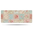 thumbnail image 1 of Pioneer Flower Floral Print Pattern Bathroom Rugs Mat, Non Slip Microfiber Bathroom Rug with Rubber Backing, Soft Mats for Bathroom Floor Tub Shower, 24"x60", 1 of 5