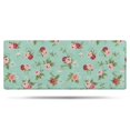 thumbnail image 1 of Pioneer Flower Floral Print Pattern Bathroom Rugs Mat, Non Slip Microfiber Bathroom Rug with Rubber Backing, Soft Mats for Bathroom Floor Tub Shower, 24"x60", 1 of 5