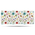 thumbnail image 1 of Pioneer Flower Floral Print Pattern Bathroom Rugs Mat, Non Slip Microfiber Bathroom Rug with Rubber Backing, Soft Mats for Bathroom Floor Tub Shower, 24"x60", 1 of 5