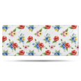 thumbnail image 1 of Pioneer Flower Floral Print Pattern Bathroom Rugs Mat, Non Slip Microfiber Bathroom Rug with Rubber Backing, Soft Mats for Bathroom Floor Tub Shower, 24"x60", 1 of 5