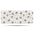 thumbnail image 1 of Pioneer Flower Floral Print Pattern Bathroom Rugs Mat, Non Slip Microfiber Bathroom Rug with Rubber Backing, Soft Mats for Bathroom Floor Tub Shower, 24"x60", 1 of 5
