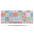 thumbnail image 1 of Pioneer Flower Floral Print Pattern Bathroom Rugs Mat, Non Slip Microfiber Bathroom Rug with Rubber Backing, Soft Mats for Bathroom Floor Tub Shower, 24"x60", 1 of 5