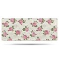 thumbnail image 1 of Pioneer Flower Floral Print Pattern Bathroom Rugs Mat, Non Slip Microfiber Bathroom Rug with Rubber Backing, Soft Mats for Bathroom Floor Tub Shower, 24"x60", 1 of 5
