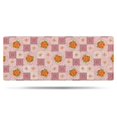 thumbnail image 1 of Pioneer Flower Floral Print Pattern Bathroom Rugs Mat, Non Slip Microfiber Bathroom Rug with Rubber Backing, Soft Mats for Bathroom Floor Tub Shower, 24"x60", 1 of 5