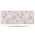 thumbnail image 1 of Pioneer Flower Floral Print Pattern Bathroom Rugs Mat, Non Slip Microfiber Bathroom Rug with Rubber Backing, Soft Mats for Bathroom Floor Tub Shower, 24"x60", 1 of 5