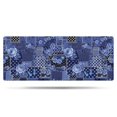 thumbnail image 1 of Pioneer Flower Floral Print Pattern Bathroom Rugs Mat, Non Slip Microfiber Bathroom Rug with Rubber Backing, Soft Mats for Bathroom Floor Tub Shower, 24"x60", 1 of 5