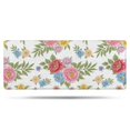 thumbnail image 1 of Pioneer Flower Floral Print Pattern Bathroom Rugs Mat, Non Slip Microfiber Bathroom Rug with Rubber Backing, Soft Mats for Bathroom Floor Tub Shower, 24"x60", 1 of 5