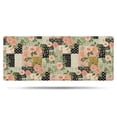 thumbnail image 1 of Pioneer Flower Floral Print Pattern Bathroom Rugs Mat, Non Slip Microfiber Bathroom Rug with Rubber Backing, Soft Mats for Bathroom Floor Tub Shower, 24"x60", 1 of 5