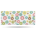 thumbnail image 1 of Pioneer Flower Floral Print Pattern Bathroom Rugs Mat, Non Slip Microfiber Bathroom Rug with Rubber Backing, Soft Mats for Bathroom Floor Tub Shower, 24"x60", 1 of 5