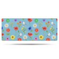 thumbnail image 1 of Pioneer Flower Floral Print Pattern Bathroom Rugs Mat, Non Slip Microfiber Bathroom Rug with Rubber Backing, Soft Mats for Bathroom Floor Tub Shower, 24"x60", 1 of 5