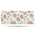 thumbnail image 1 of Pioneer Flower Floral Print Pattern Bathroom Rugs Mat, Non Slip Microfiber Bathroom Rug with Rubber Backing, Soft Mats for Bathroom Floor Tub Shower, 24"x60", 1 of 5