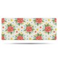 thumbnail image 1 of Pioneer Flower Floral Print Pattern Bathroom Rugs Mat, Non Slip Microfiber Bathroom Rug with Rubber Backing, Soft Mats for Bathroom Floor Tub Shower, 24"x60", 1 of 5