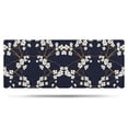 thumbnail image 1 of Pioneer Flower Floral Print Pattern Bathroom Rugs Mat, Non Slip Microfiber Bathroom Rug with Rubber Backing, Soft Mats for Bathroom Floor Tub Shower, 24"x60", 1 of 5
