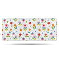 thumbnail image 1 of Pioneer Flower Floral Print Pattern Bathroom Rugs Mat, Non Slip Microfiber Bathroom Rug with Rubber Backing, Soft Mats for Bathroom Floor Tub Shower, 24"x60", 1 of 5